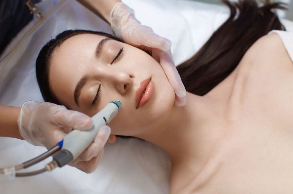 Hydrofacial treatment